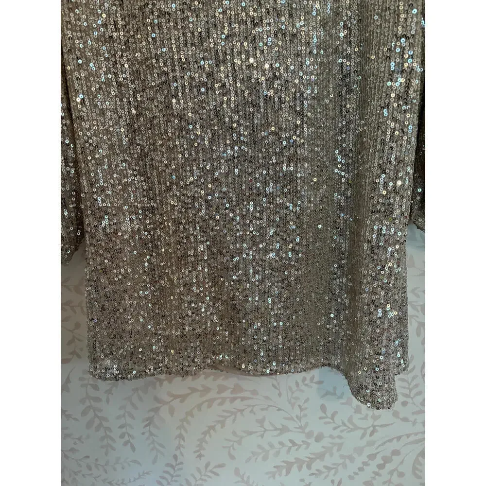 FALL SALE! NWOT 12th Tribe Sparkling Sequin Dress - Picture 8 of 9